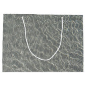 ビーチ海ウォーターリップル&サンド ラージペーパーバッグ (裏面)