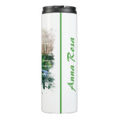 *~*ビーチ海ウミガメ航海のドリップフォト タンブラー (裏面)