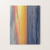 ビーチ海サンセットアート自然パズル ジグソーパズル (縦)