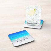 ビーチ海シーアンドサンドブルーアクアパーソナルファミリー コースター (右側)