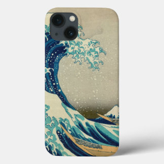 ビーチ海シーア素晴らしート_Wave_off_Kanagawa iPhone 13ケース