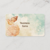 ビーチ海シーサイドウォーター色海シーサンド 名刺 (裏面)