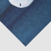 ビーチ海シーシェルスターフィッシュネイビーブルーホワイト 薄葉紙 (詳細)