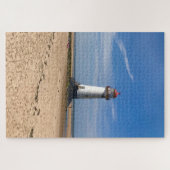 ビーチ海シーブルースカイランドスケープトロピカルジグソー ジグソーパズル (横)