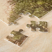 ビーチ海シーブルースカイランドスケープトロピカルジグソー ジグソーパズル (側面)