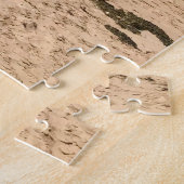 ビーチ海シーブルースカイランドスケープトロピカルジグソー ジグソーパズル (側面)