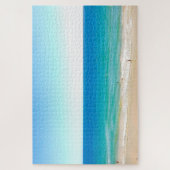 ビーチ海シーブルースカイランドスケープトロピカルジグソー ジグソーパズル (縦)