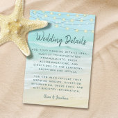 ビーチ海ストリングラ結婚イトの詳細 エンクロージャーカード