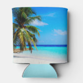 ビーチ海パームツリーライフはビーチ 缶クーラー (裏面)