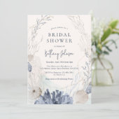 ビーチ海ブライダルシャワー招待 招待状 (スタンド正面)