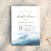 ビーチ海ブライダルシャワー 招待状