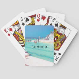 ビーチ海プールブルーアクアパーソナル トランプ