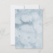 ビーチ海ベビースシャワー サンキューカード (裏面)