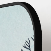 ビーチ海モノグラムの ピックルボールラケット (左詳細)