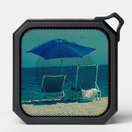 ビーチ海傘チェア青Bluetoothスピーカー