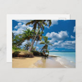 ビーチ海写真168 ポストカード (正面/裏面)