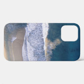 ビーチ海岸の高角撮影 Case-Mate iPhoneケース (裏面 (横))