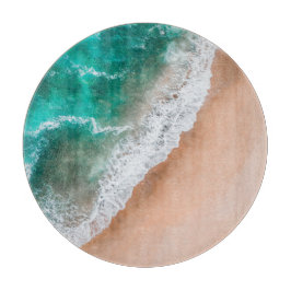 ビーチ海水の海辺の砂熱帯の夏 カッティングボード