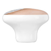 ビーチ海水の海辺の砂熱帯の夏 セラミックノブ (側面)