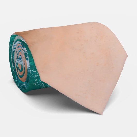 ビーチ海水の海辺の砂熱帯の夏 ネクタイ (ロール)