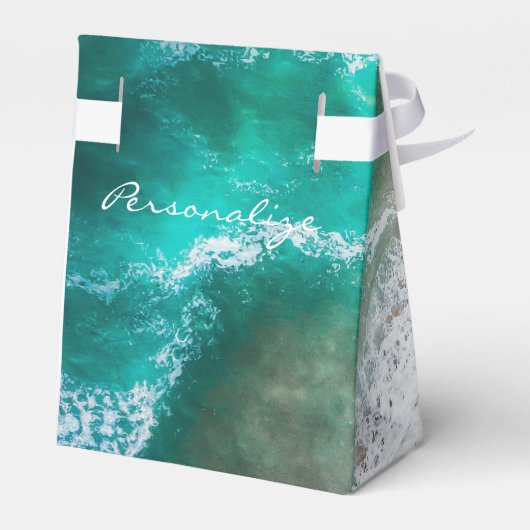 ビーチ海水の海辺の砂熱帯の夏 フェイバーボックス (裏面サイド)