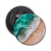 ビーチ海水の海辺の砂熱帯の夏 栓抜き (正面)