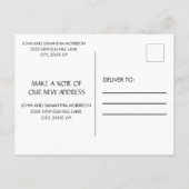 ビーチ海水色変更アドレスのお知らせ 案内ポストカード (裏面)