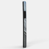 ビーチ海波水空ブルーホワイトグレー写真 Case-Mate iPhoneケース (裏面/右)