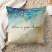 ビーチ海波 クッション (ブランケット)