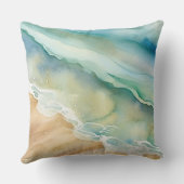 ビーチ海波 クッション (裏面)