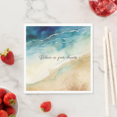 ビーチ海波 スタンダードランチョンナプキン (インサイチュ)