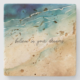 ビーチ海波 ストーンコースター