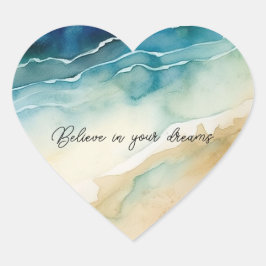 ビーチ海波 ハートシール