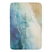 ビーチ海波 バスマット (正面縦)