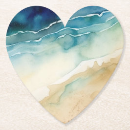 ビーチ海波 ペーパーコースター