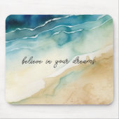 ビーチ海波 マウスパッド (正面)