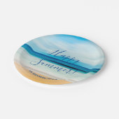 ビーチ海海夏パーティー ペーパープレート (アングル)