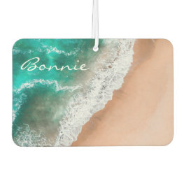 ビーチ海海水浴場の砂熱帯の夏 カーエアーフレッシュナー