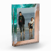 ビーチ海海水浴場の砂熱帯の夏 フォトブロック (左)