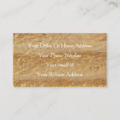 ビーチ海澄ん水ト航海のロピカルパラダイス 名刺 (裏面)