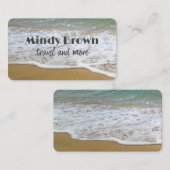 ビーチ海砂カスタム自然 名刺 (正面/裏面)