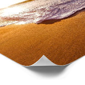 ビーチ海美しい熱帯ポスター ポスター (角)