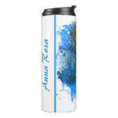 *~*ビーチ海航海のシーアートゼリーフィッシュ タンブラー (回転左)