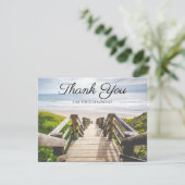 ビーチ海葬儀サンキューノート サンキューカード (スタンド正面)