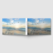 ビーチ海葬儀記念ゲストブック ゲストブック (全面)