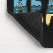 ビーチ海辺 マウスパッド (コーナー)