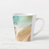 ビーチ海 カフェラテマグ (右)