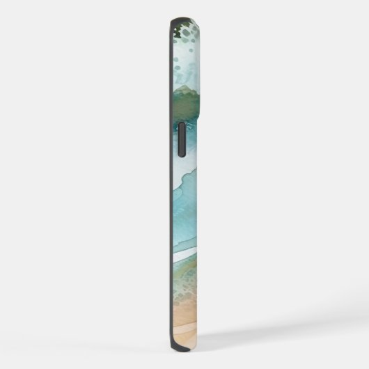 ビーチ海 iPhoneケース (右側面)