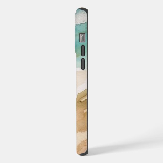ビーチ海 iPhoneケース (左側面)
