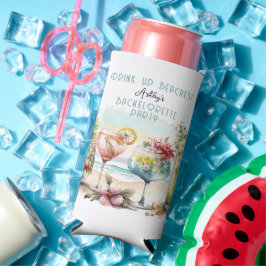 ビーチ熱帯をテーマにしたカクテルバチェロレッテ スリム缶クーラー